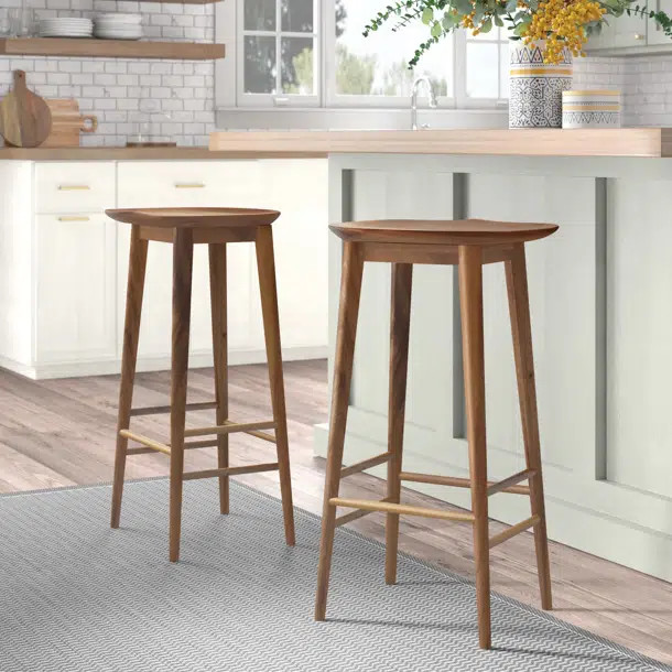 Pedrick Solid Wood Stool | Wayfair North America