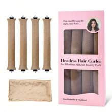Satin Heatless Hair Curlers Curling Overnight Blowout Curls Rods For Hair Flexi Rods For Heatless Curls No Heat Hair Curlers To Sleep In Curling R | SHEIN