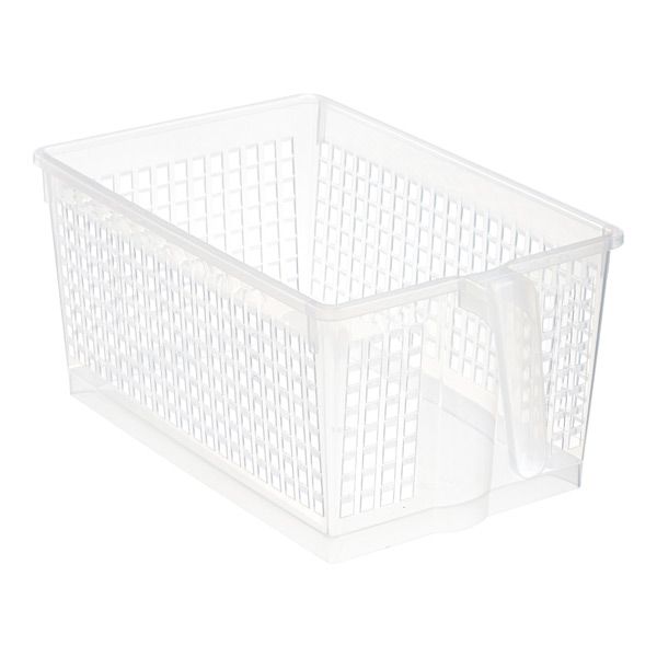 Clear Handled Storage Baskets | The Container Store