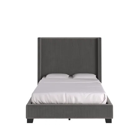 Vita Upholstered Low Profile Standard Bed | Wayfair North America