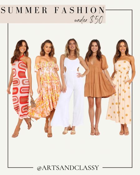 Summer fashion finds that won’t break the bank! These looks are perfect for the season, whether you’re looking for a vacation outfit, summer dress or jumpsuit!

#LTKunder50 #LTKsalealert #LTKstyletip