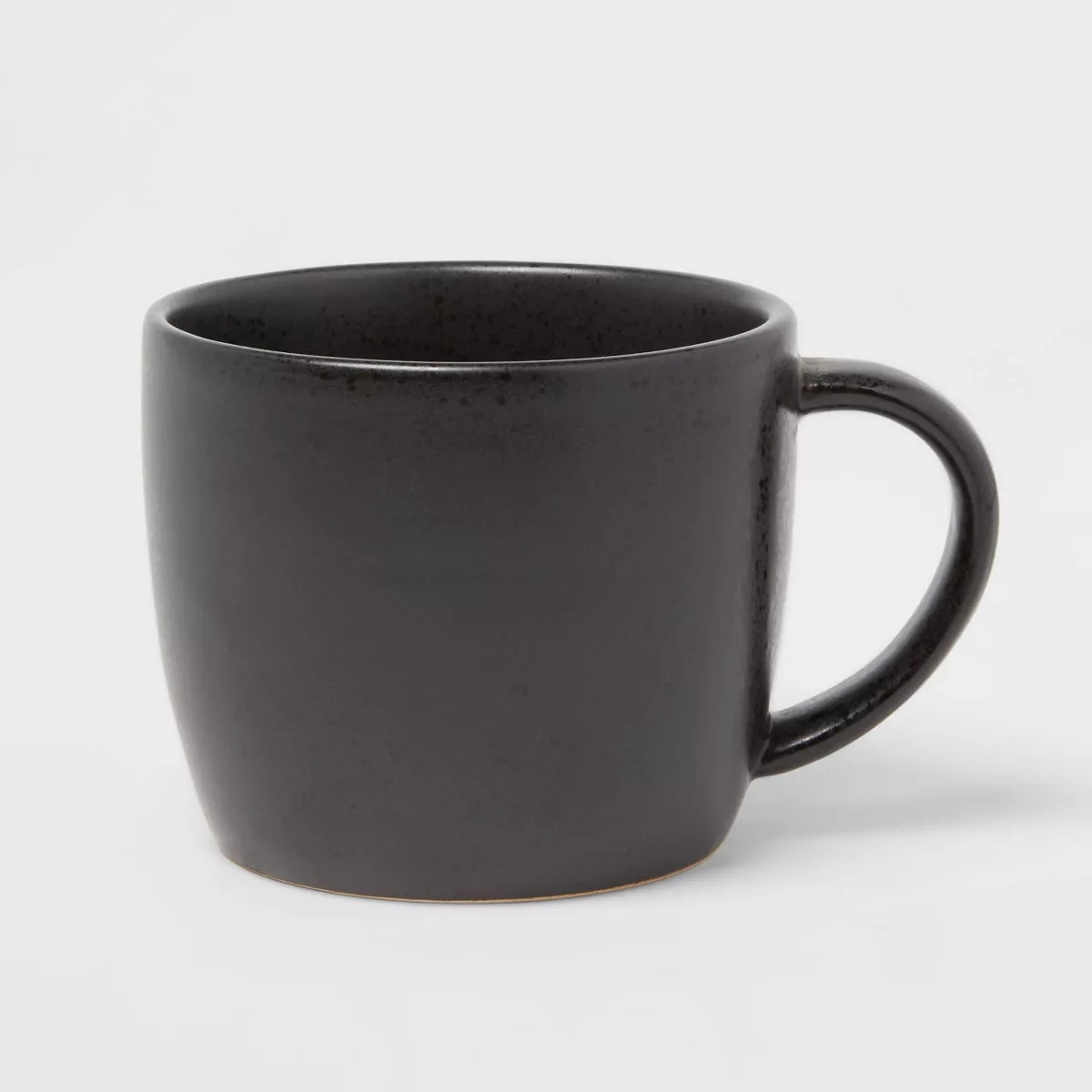 17oz Earthenware Houlton Mug Black - Threshold™: Traditional Coffee Cup, Dishwasher & Microwave... | Target