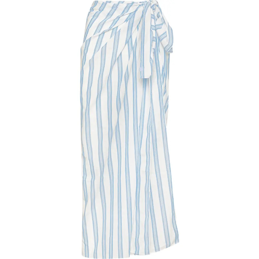 Ansea The Gauze Sarong in Blue Stripe at Nordstrom | Nordstrom