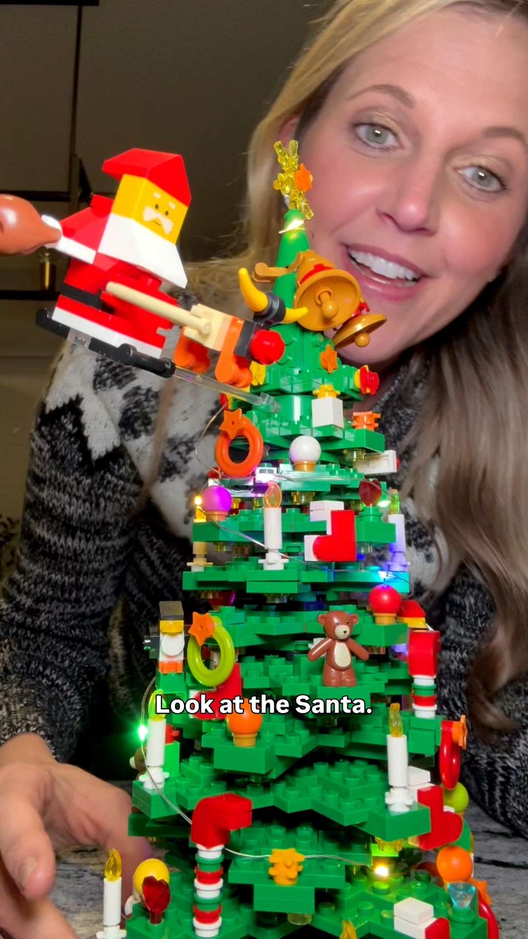 A great budget friendly Lego like option advent tree! 