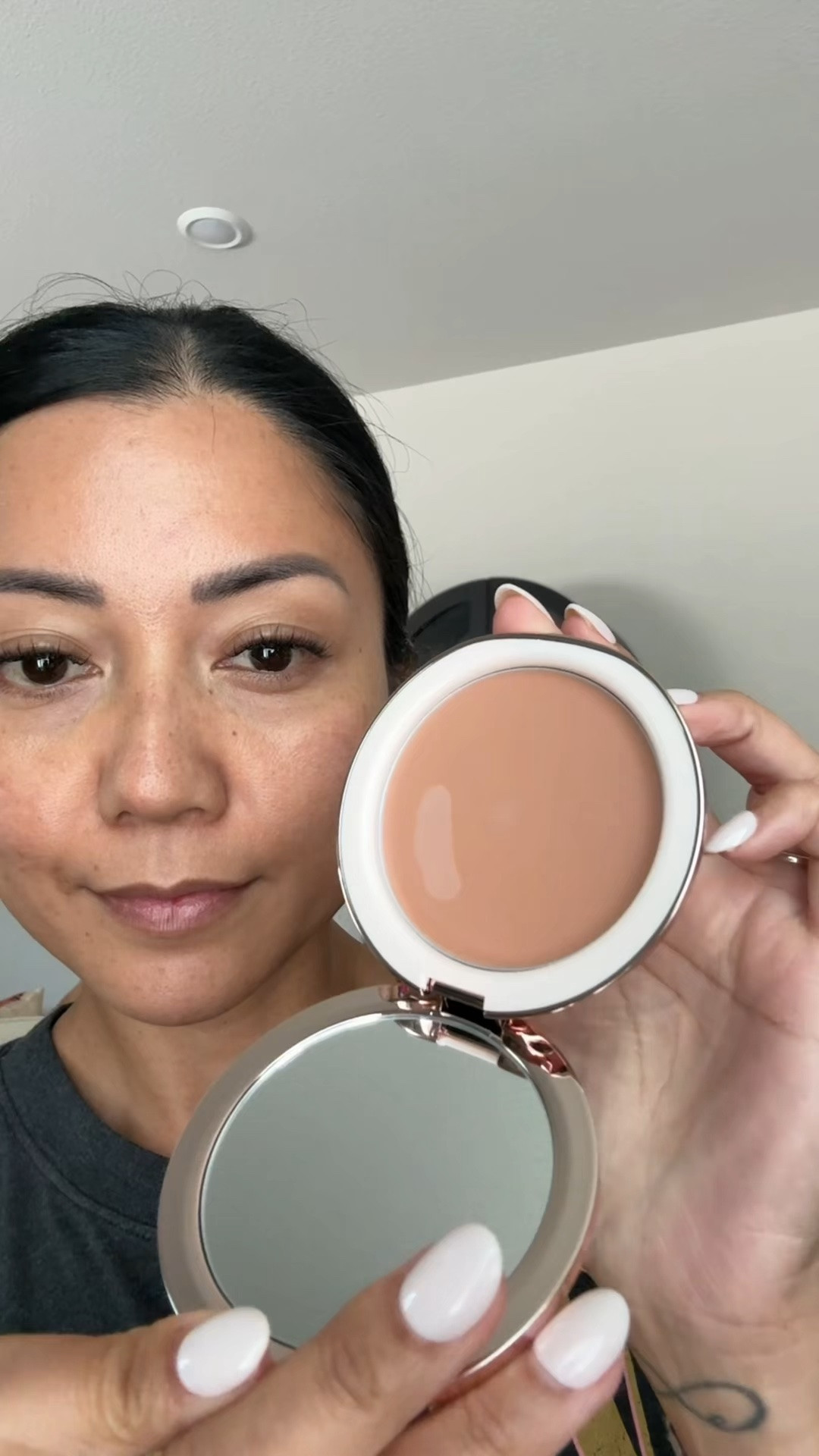 A balm to powder makeup formula! Buildable and light weight ✨ @lauramercier

#LTKBeauty #LTKOver40 #LTKselfcare