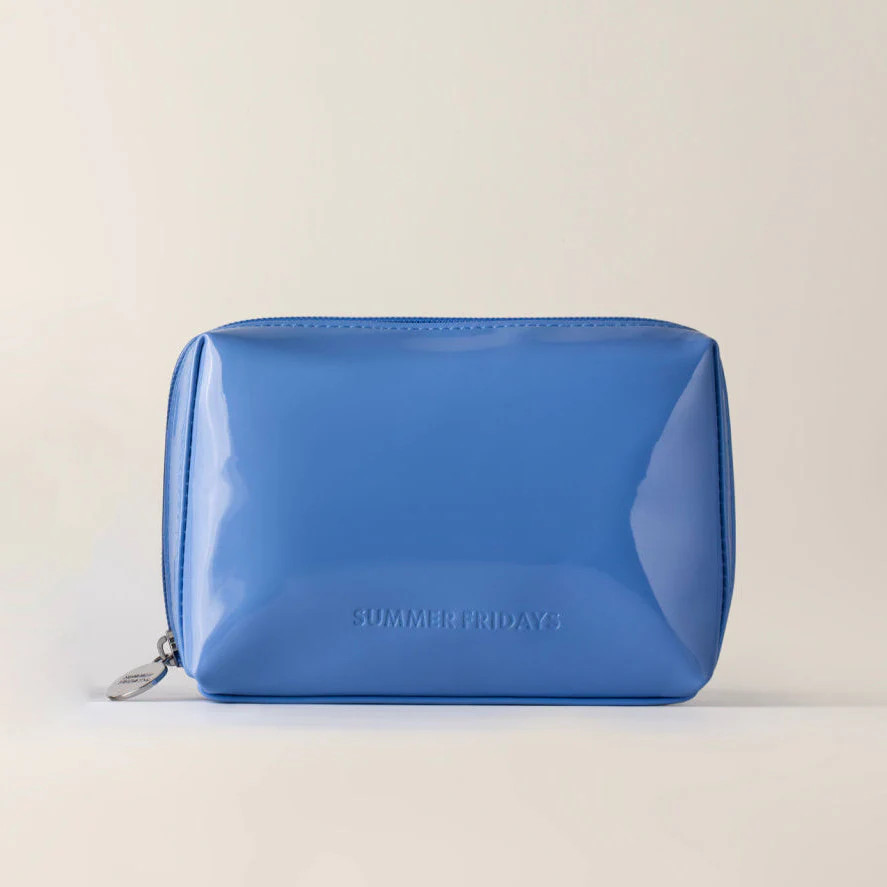 Glossy Pouch in Jet Lag Blue | Summer Fridays (US)