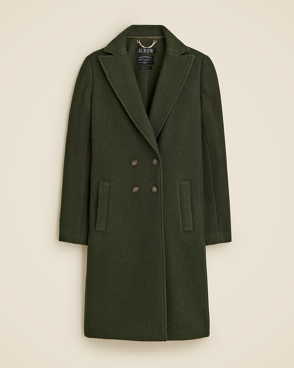 Daphne topcoat in Italian boiled wool | J. Crew US