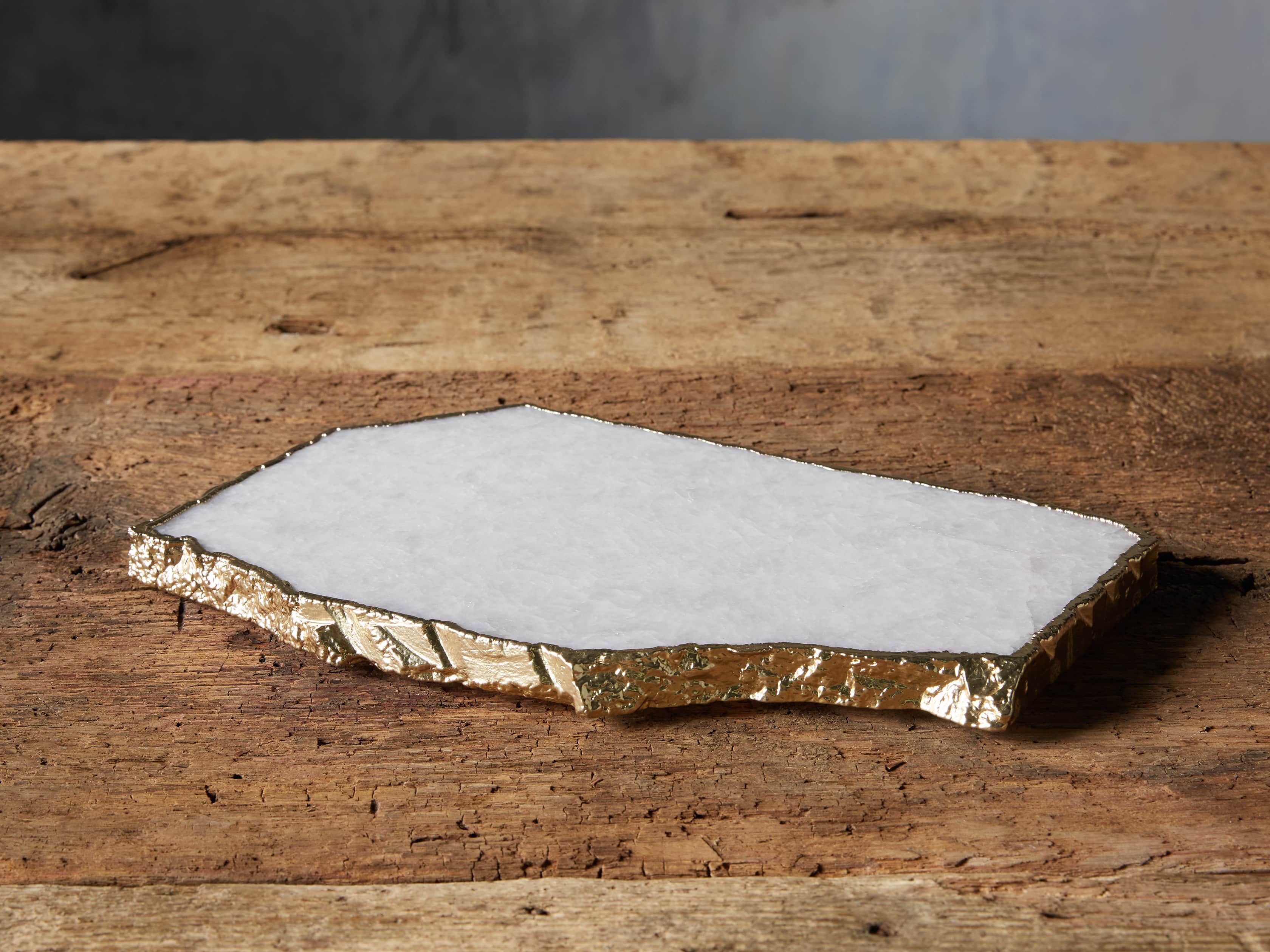 White Quartz Cheese Board | Arhaus