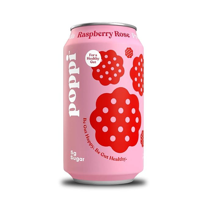 poppi A Healthy Sparkling Prebiotic Soda, w/ Real Fruit Juice, Gut Health & Immunity Benefits, 12... | Amazon (US)