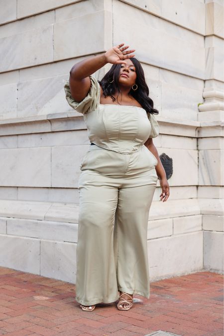 I’m in love with this two piece from a plus size designer GIAirl — her designs are the styles I want to see in plus. I’m wearing a 2X in both pieces 

#LTKsalealert #LTKunder100 #LTKcurves
