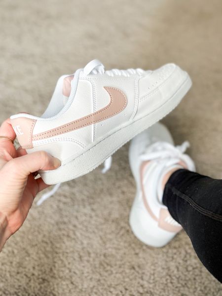 Loving these Nike court vision tennis shoes for a cute everyday mom shoe 👟 casual shoes, mom style, tennis shoes, spring outfits 🌸 #LTKspring

#LTKFind #LTKshoecrush #LTKSeasonal