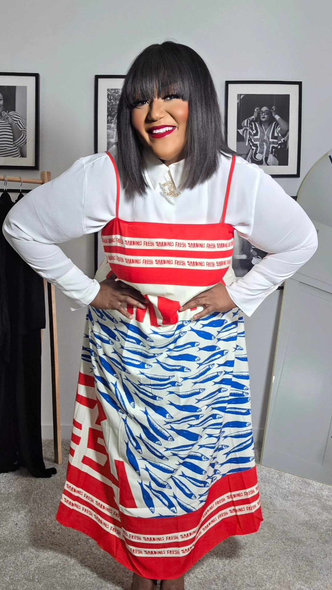 Camp meets "Couture" in this look that mixes fast fashion finds with luxury accessories. I'm obsessed! #NikkiFreeStyle 

#LTKPlusSize #LTKFindsUnder50 #LTKStyleTip