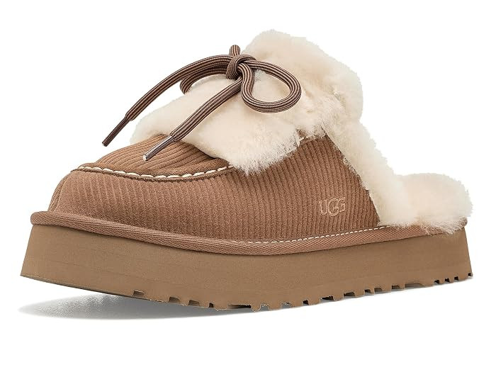 UGG Disquette Heritage Women's Slippers Burnt Cedar: 7 B - Medium | Zappos.com
