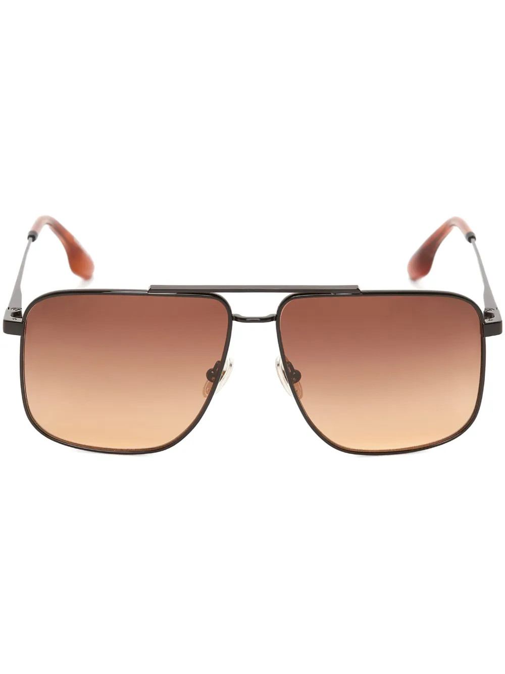 Victoria Beckham navigator-frame gradient-lenses Sunglasses | Brown | FARFETCH DE | Farfetch Global