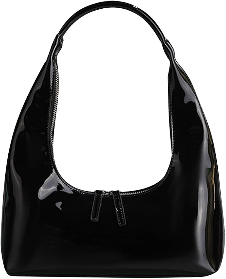 JYG Mini Shoulder Bag for Women Y2k Hobo Handbags Cute Faux Leather Underarm Satchel Trendy Y2k 9... | Amazon (US)