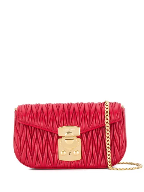 Bolsa transversal matelassê | FarFetch BR