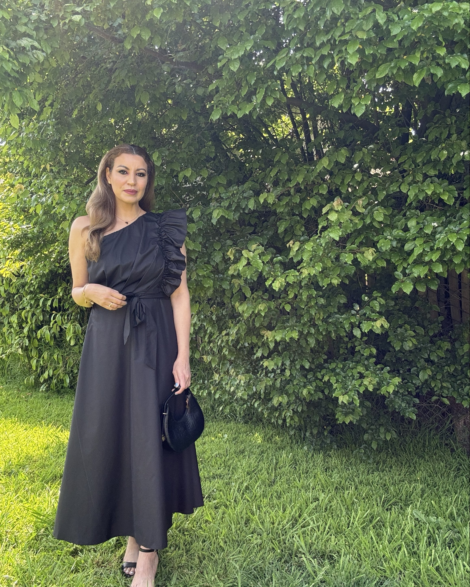 ZESICA Vestido de verano con volantes de un hombro para mujer, sin mangas, cintura imperio, bohemio, fluido
Size:M

#LTKStyleTip #LTKWedding #LTKSeasonal