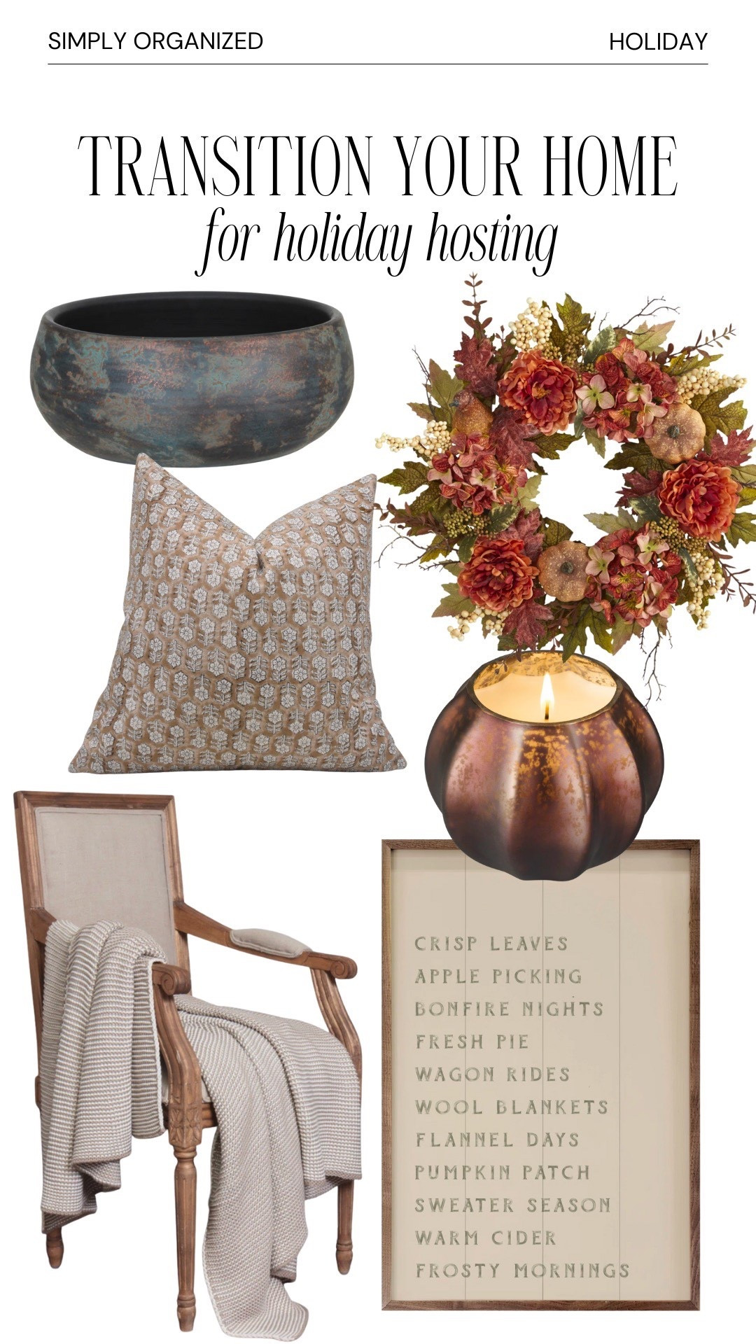 Transition your home for holiday hosting with simple, functional updates. Fresh décor, organized spaces, and a few thoughtful touches make it easy to welcome guests and enjoy the season.

All these products and more on sale during Wayfair’s Way Day! 

#LTKSeasonal #LTKHome