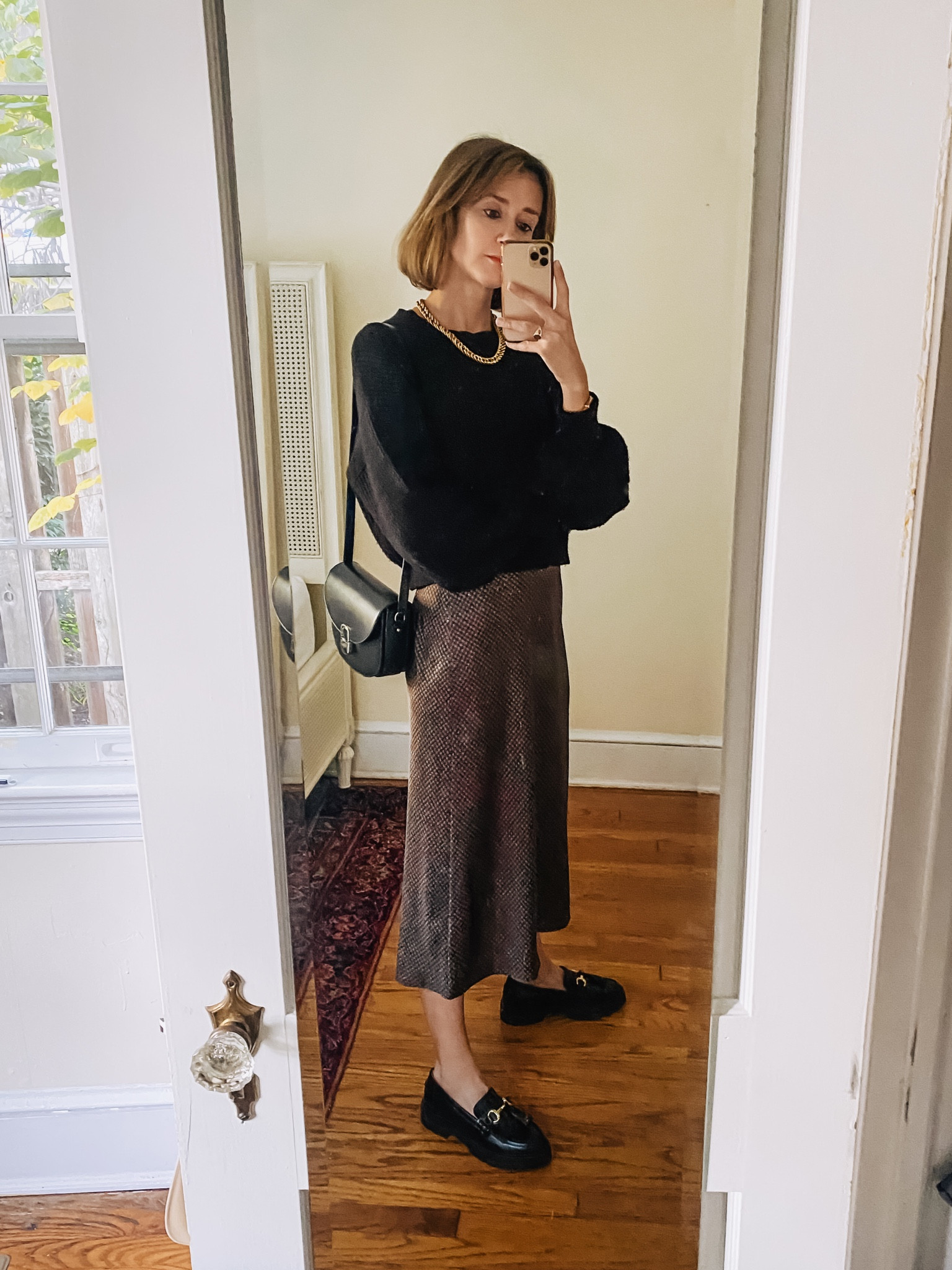 Never misses a silk skirt and sweater moment. Love em with these chunky loafers.

#LTKitbag #LTKshoecrush #LTKworkwear