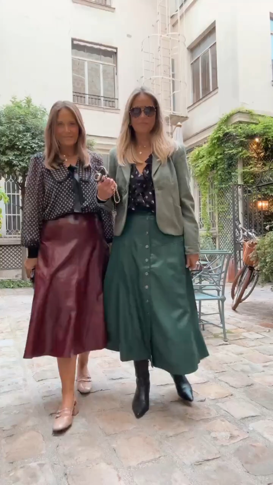 Long leather skirts in rich fall tones are such a standout piece this season. We love pairing them with printed blouses for a mix of texture and pattern. A chic look that feels modern but still timeless. 

 #LTKSeasonal #LTKMidsize #LTKTravel