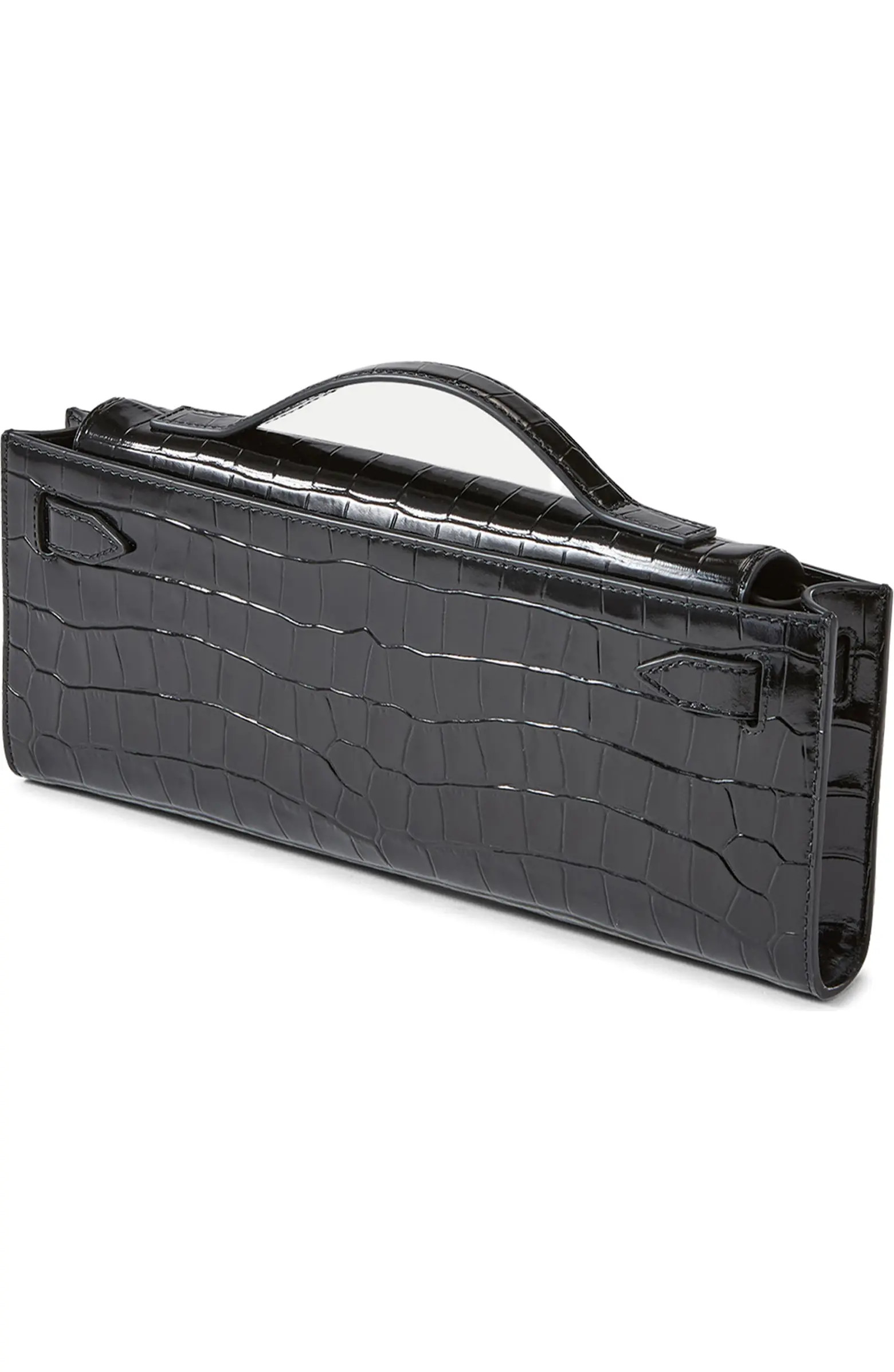 Croc Embossed Dash Clutch | Nordstrom