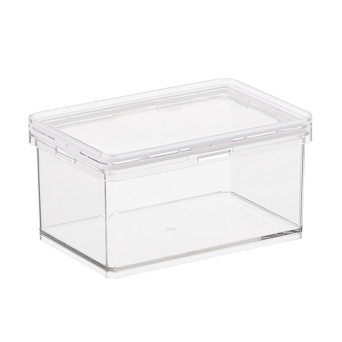 THE HOME EDIT T.H.E. Medium Canister 1.5 qt. Clear | The Container Store