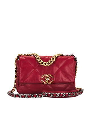Chanel Lambskin Medium 19 Flap Bag | FWRD 