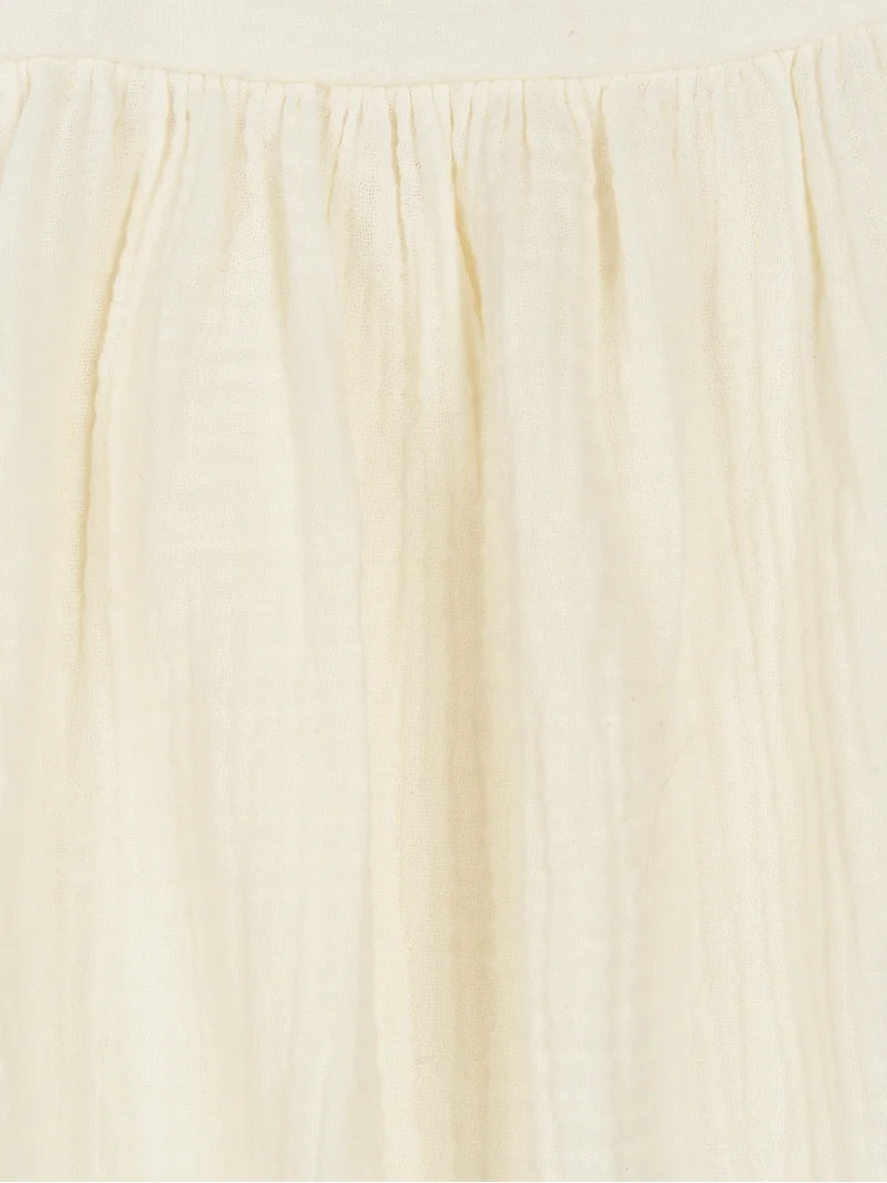 Modern Moments by Gerber Baby Girl Puff Sleeve Dress and Diaper Cover, Sizes 0/3 Months - 24 Mont... | Walmart (US)