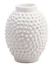 13in Textured Terracotta Vase | Marshalls