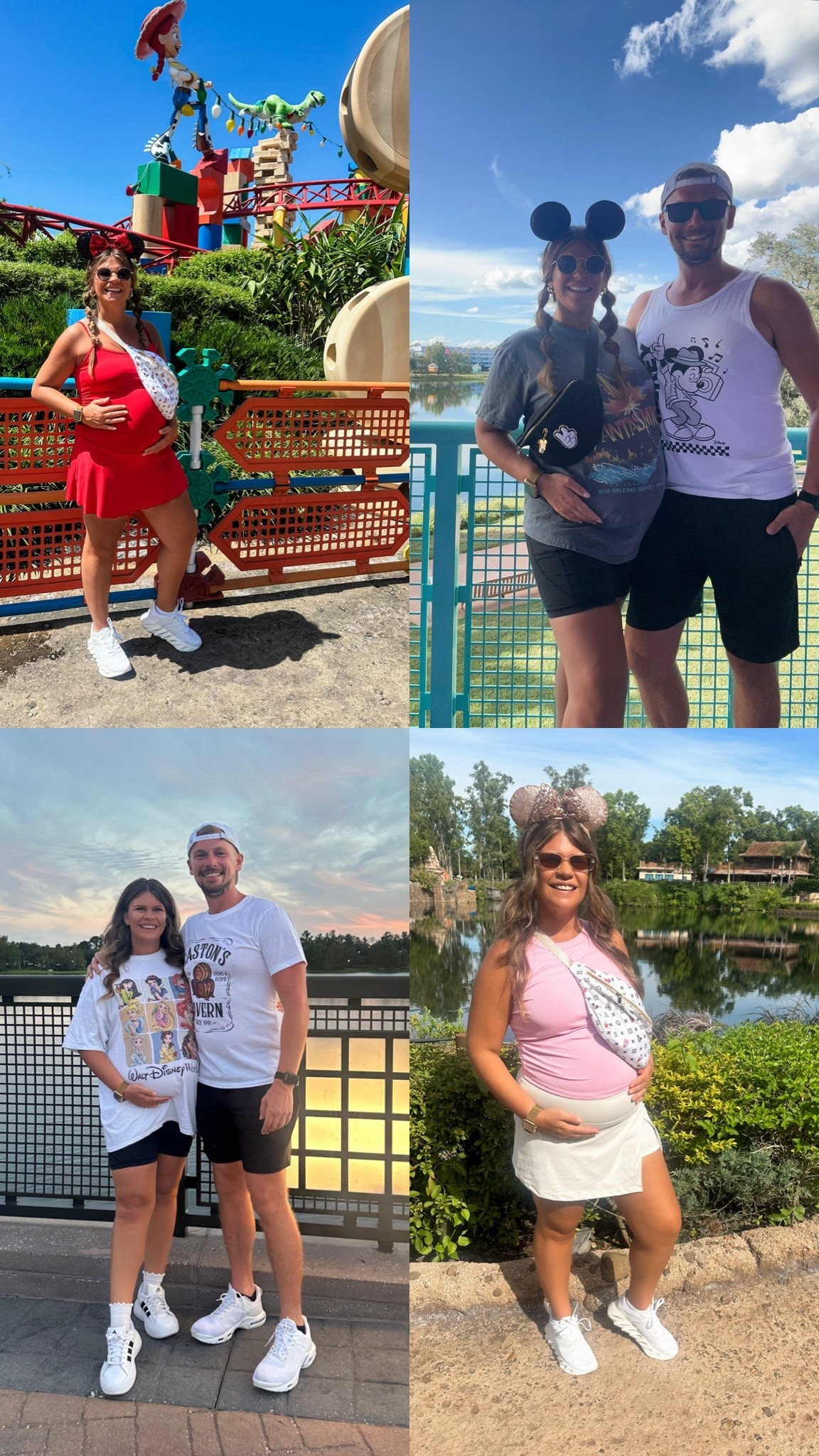 Disney World Babymoon outfits
Disney Pregnancy outfits
Pregnant at Disney

#LTKTravel #LTKBump #LTKSaleAlert