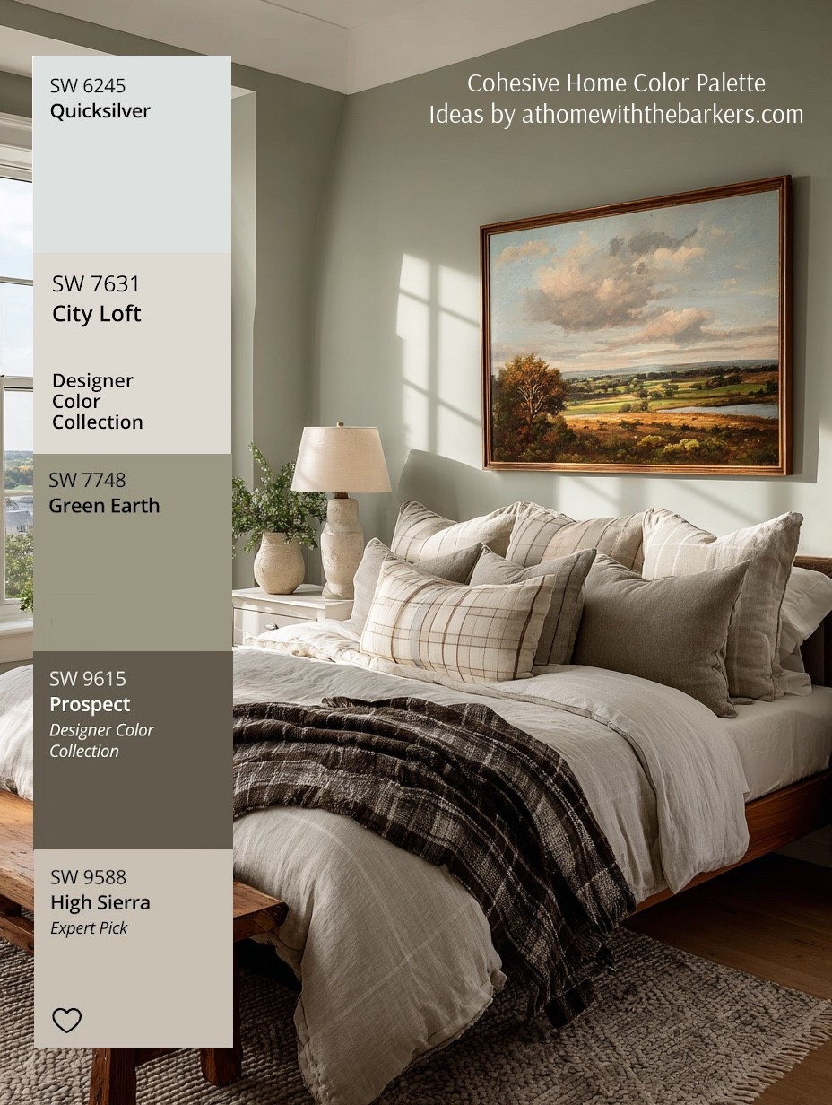 Cozy bedroom and home paint color palette 

#LTKHome