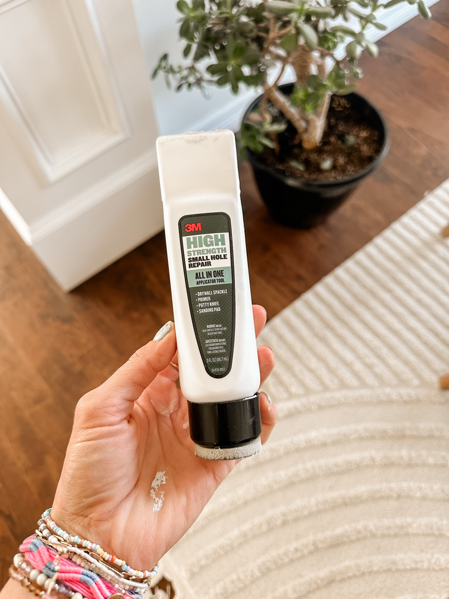 Love love love this stuff to fill nail holes 