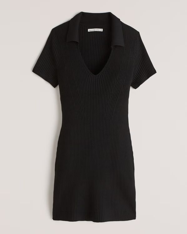 Women's Polo Elevated Knit Mini Dress | Women's Up to 40% Off Select Styles | Abercrombie.com | Abercrombie & Fitch (US)