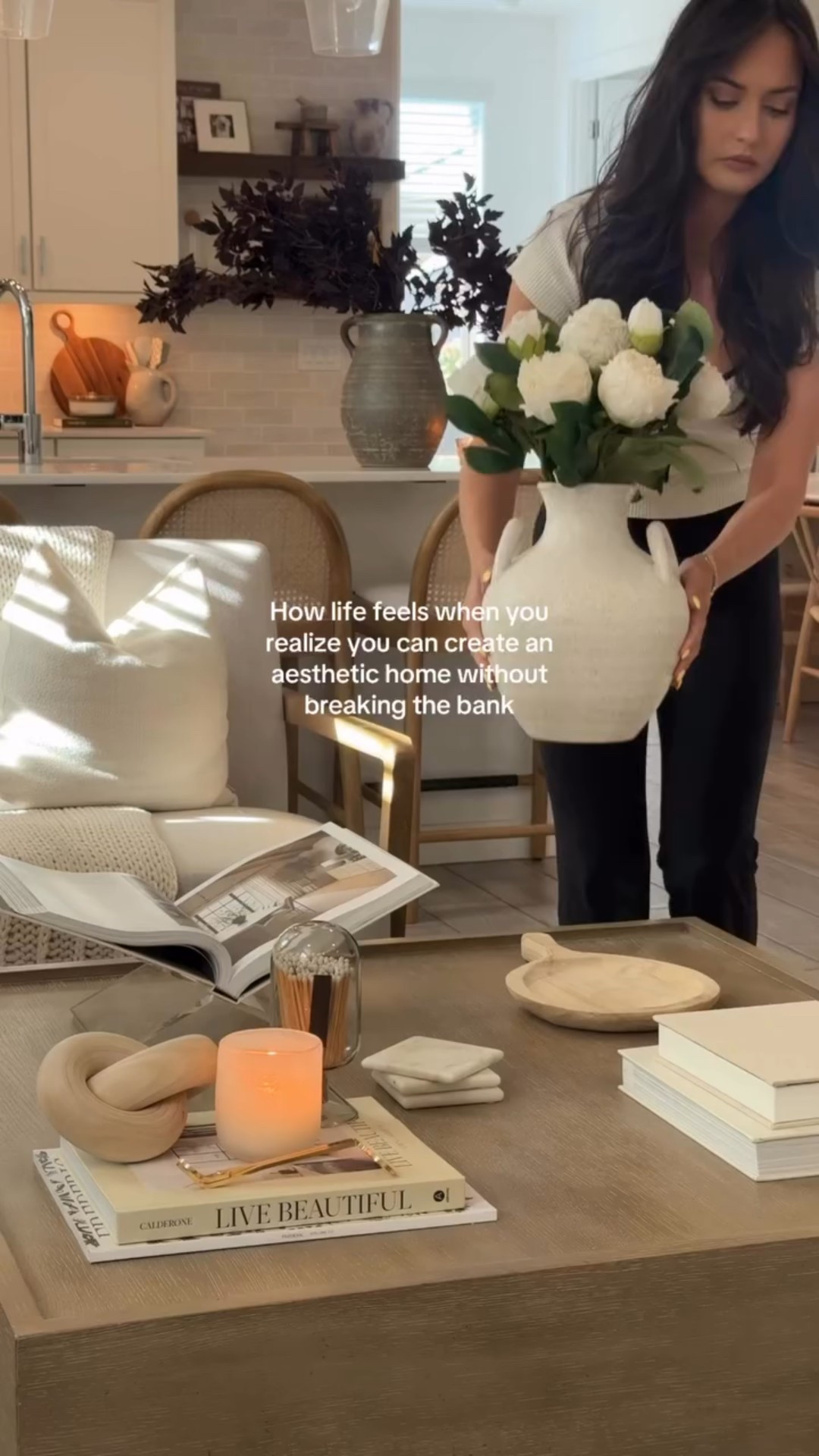 If you needed a reminder that you can create a home you love🤍 #homeinspo #affordablehomedecor #homedecorideas #homestyle #homedecorations