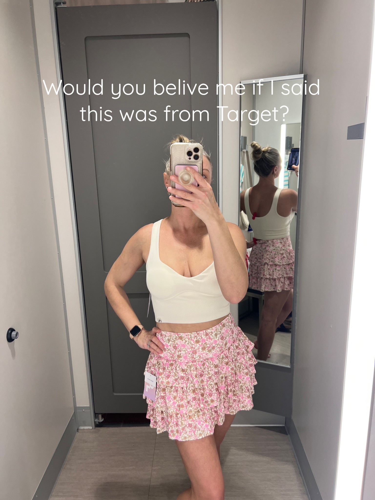 JoyLab @Target is where you need to be for Spring fashion! Their athleisure line is adorable and so comfortable! It’s moisture wicking, soft & smooth, and stretchy- perfect for FL spring and summer!
I’m wearing a medium in both top and bottom here. 

#LTKootd