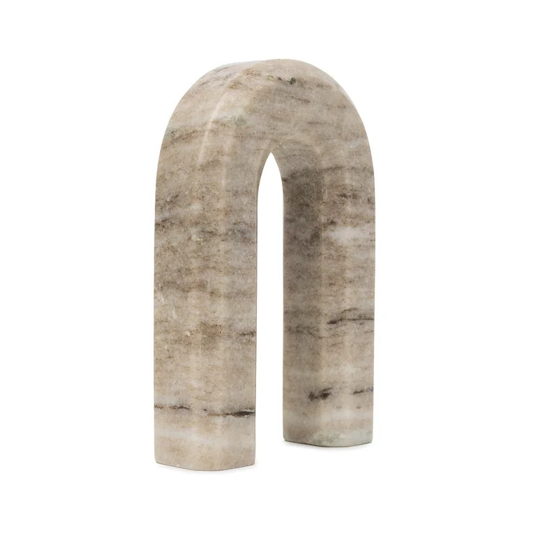 Better Homes & Gardens Tan Marble Decorative Arch, 6" | Walmart (US)
