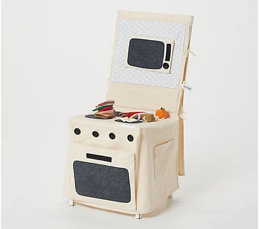 PopOhVer Pretend Play Chair Cover with Accessories - QVC.com | QVC