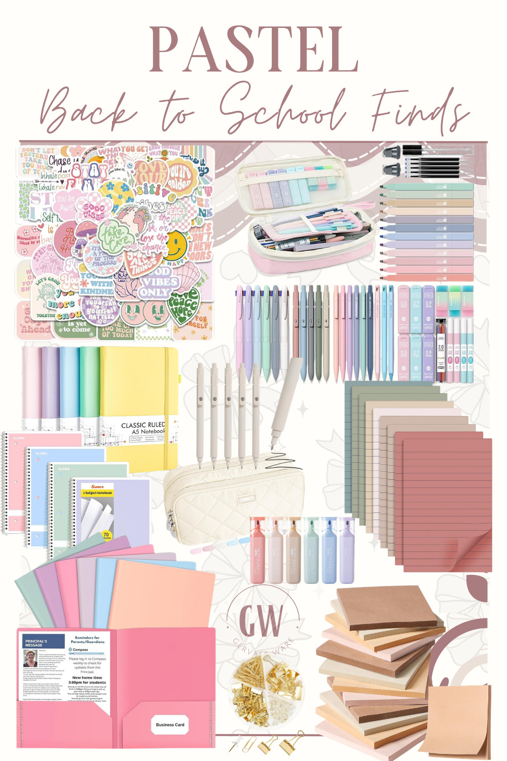 Pastel back-to-school finds 🎨✨ The prettiest school essentials to add a soft, colorful touch to the new school year! 

 #LTKmomlife #LTKActive #LTKKids