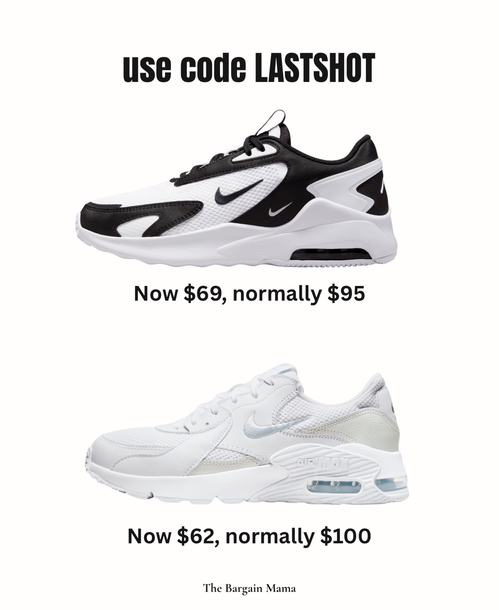 Nike sale is CRAZY! Use code LASTSHOT! 

Shoe crush
Workout
SAHM

#LTKTravel #LTKfitnessgoals #LTKSaleAlert