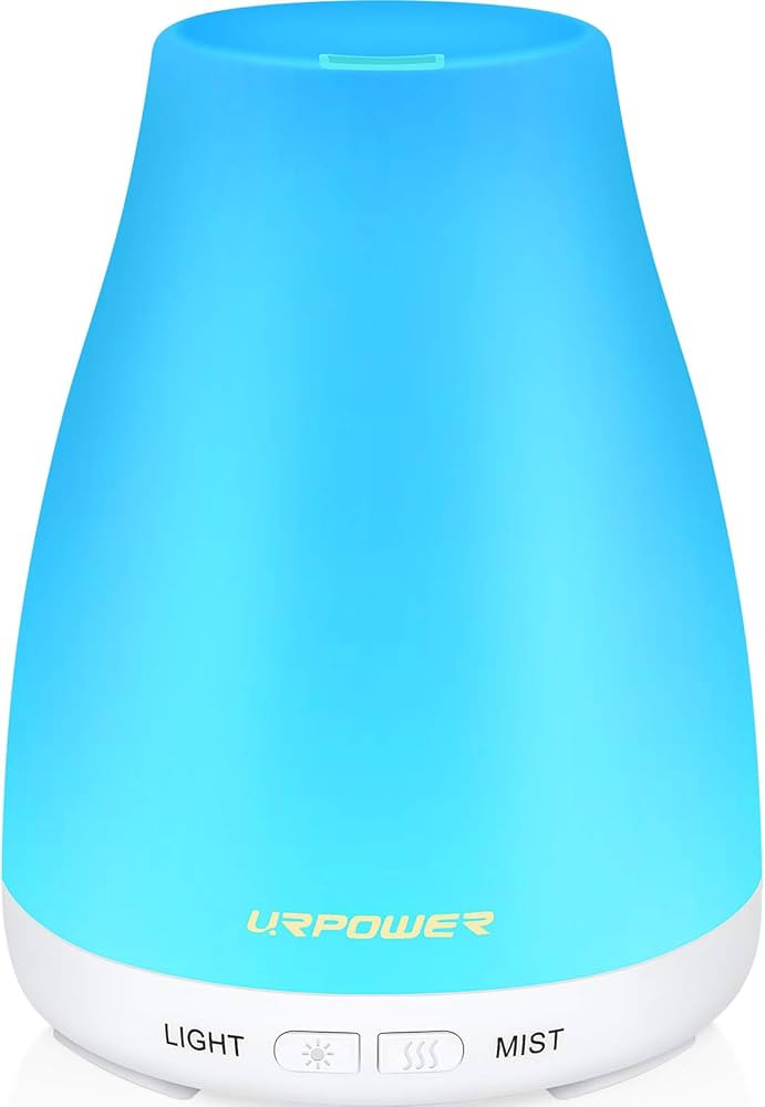 URPOWER 2nd Version Essential Oil Diffusers,Aroma Essential Oil Cool Mist Humidifier with Adjusta... | Amazon (US)
