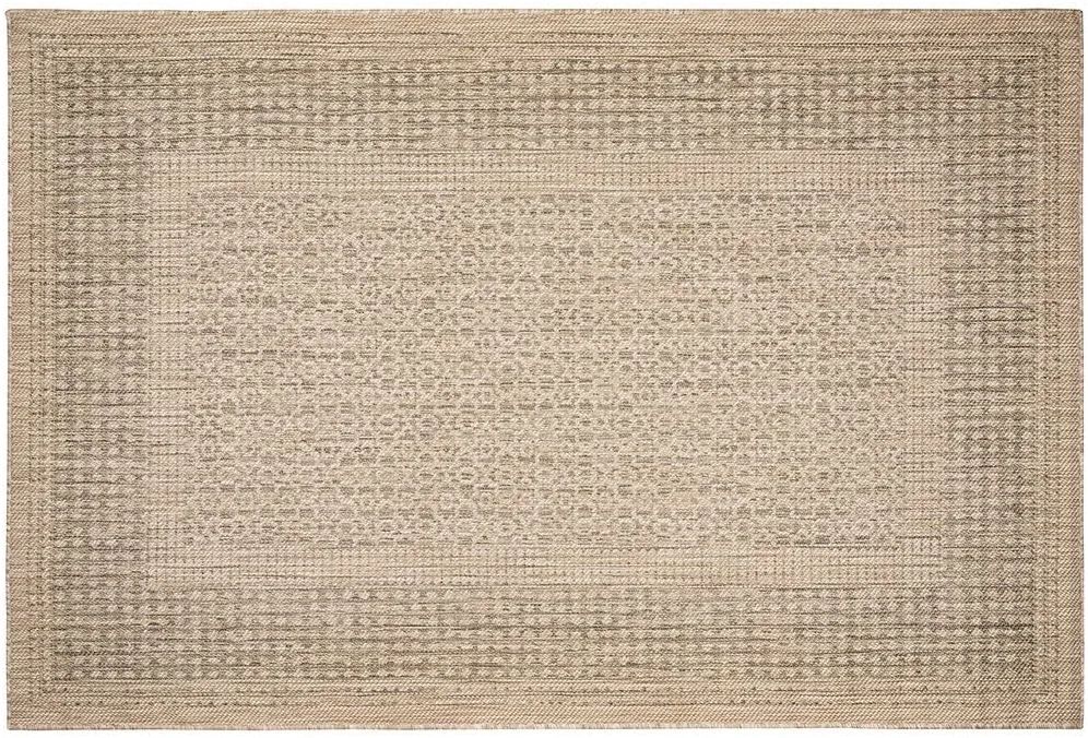 Amazon.com: Benissimo 4 x 6 Indoor Outdoor Rug Tile Collection Non-Slip, Woven, Jute Backing Area... | Amazon (US)