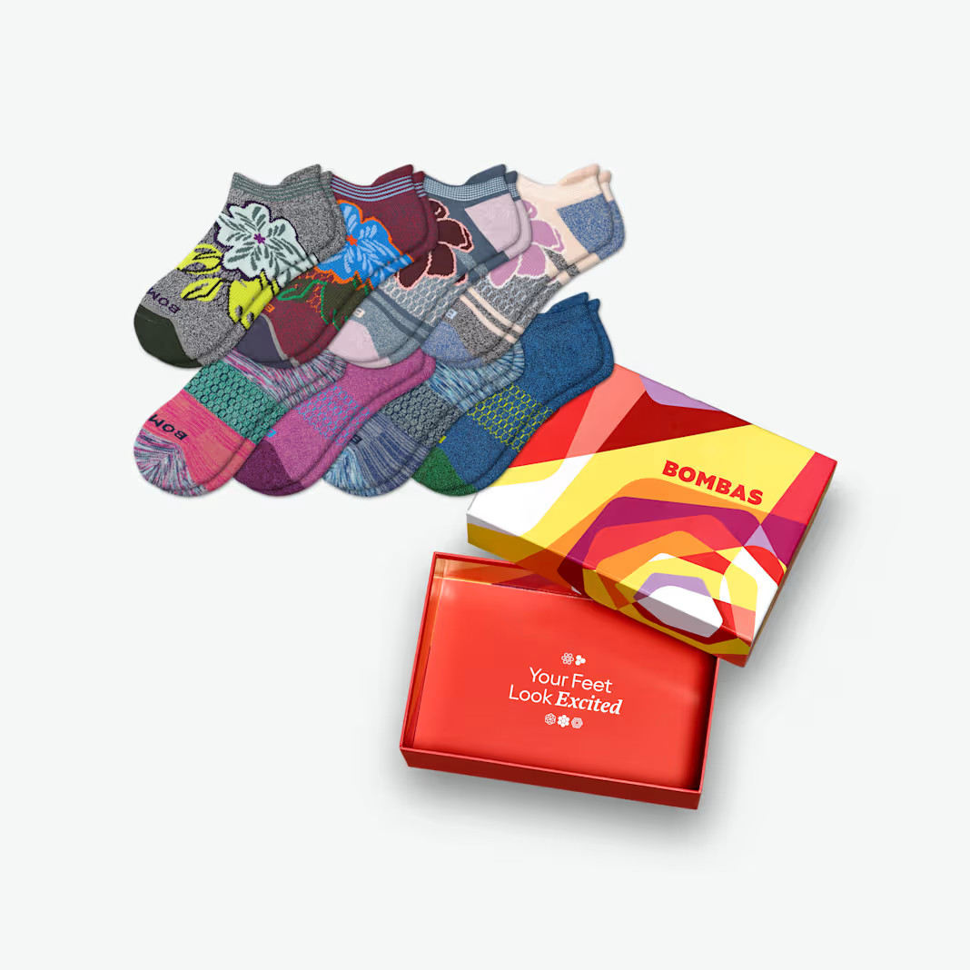 Women's Ankle Sock 8-Pack Gift Box | Bombas