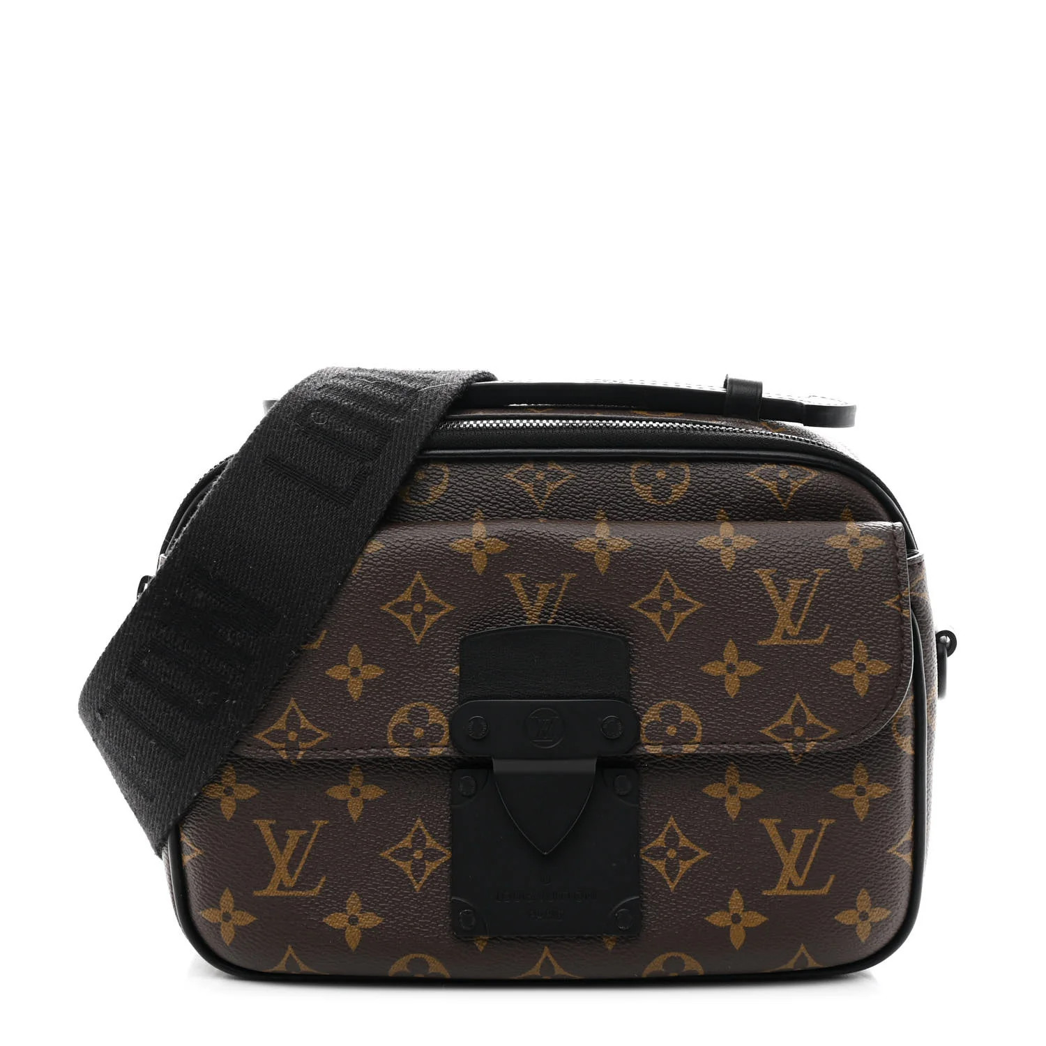 Louis Vuitton Monogram Macassar S Lock Messenger | FASHIONPHILE (US)