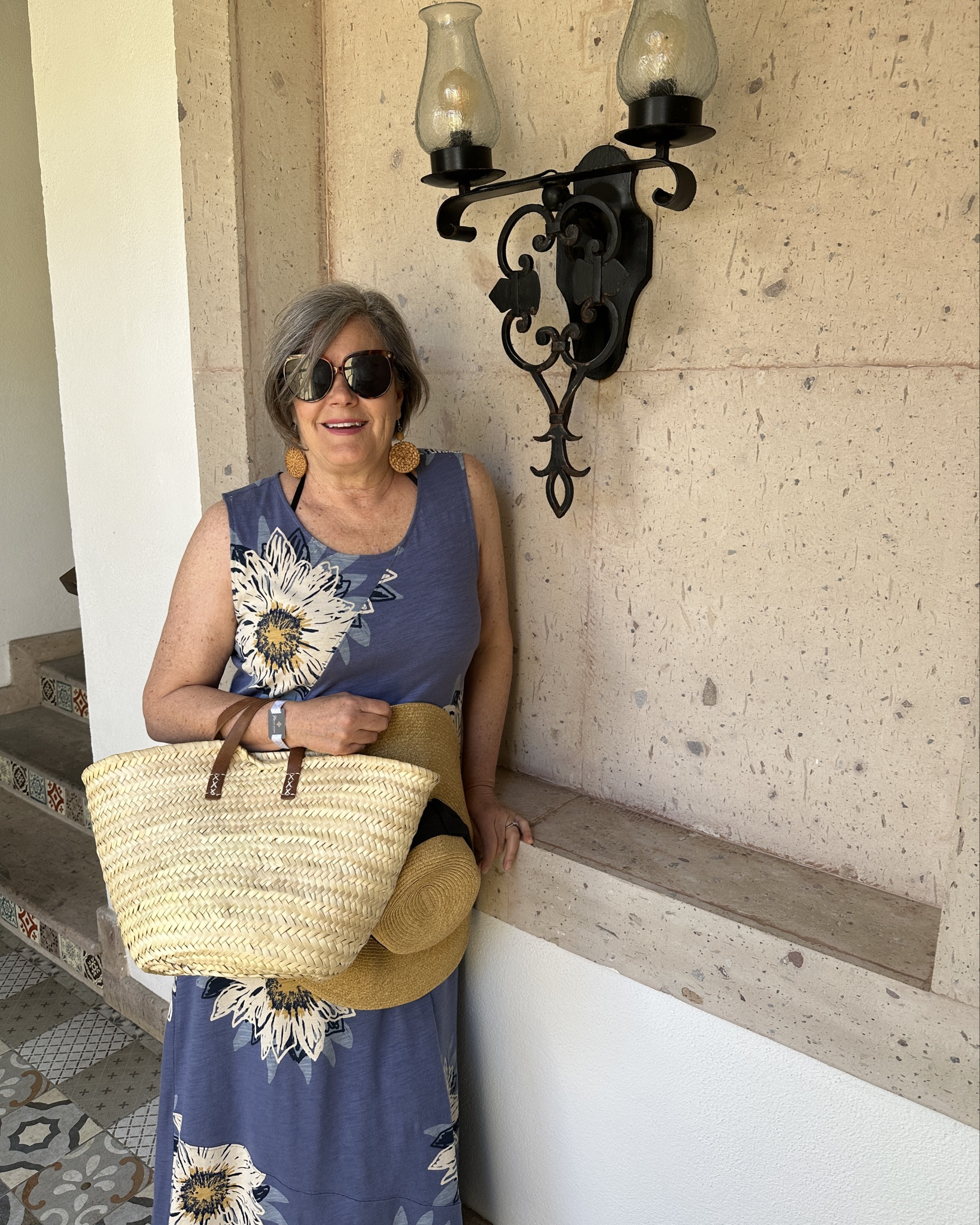 Poolside style made easy. ☀️ This floral maxi from Coldwater Creek makes the cutest swimsuit coverup while still looking polished enough to head straight to lunch or a stroll around the resort. I love pieces that can do double duty, and this one is comfy, flattering, and so easy to wear.

The blue sold out fast, but it’s still available in red… don’t miss it! ❤️

Would you wear a maxi dress as a coverup too?

#coldwatercreekpartner  #resortstyle #womenover50style #vacationoutfit

#LTKMidsize #LTKootd