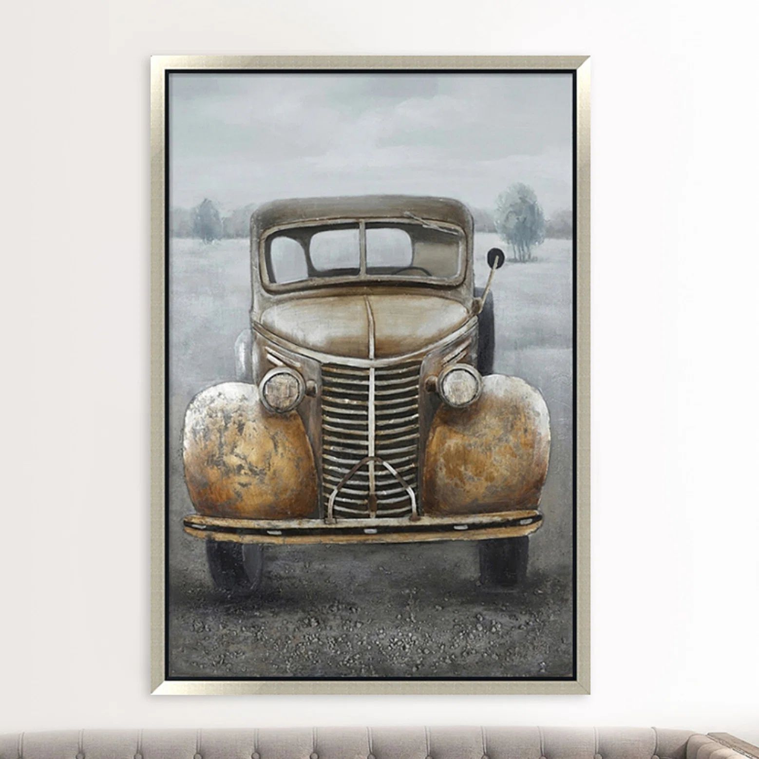 Williston Forge " Vintage Truck " Painting Print | Wayfair | Wayfair North America