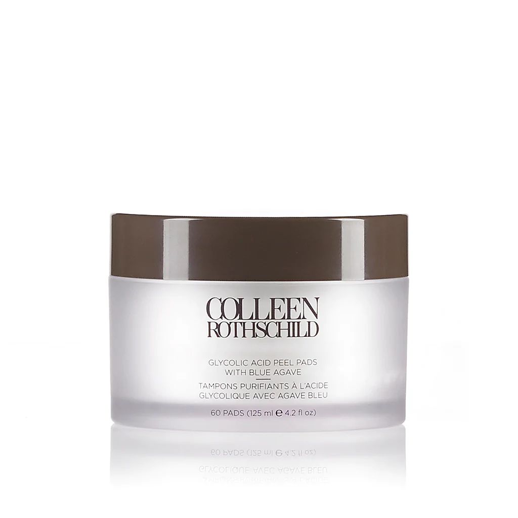 Glycolic Acid Peel Pads with Blue Agave | Colleen Rothschild Beauty