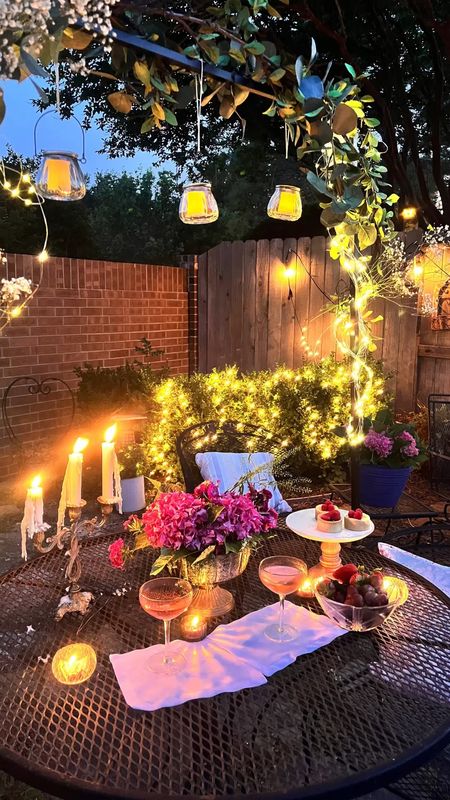 Romantic date night at home 
Over the table rod 

#LTKSeasonal #LTKhome #LTKfindsunder50