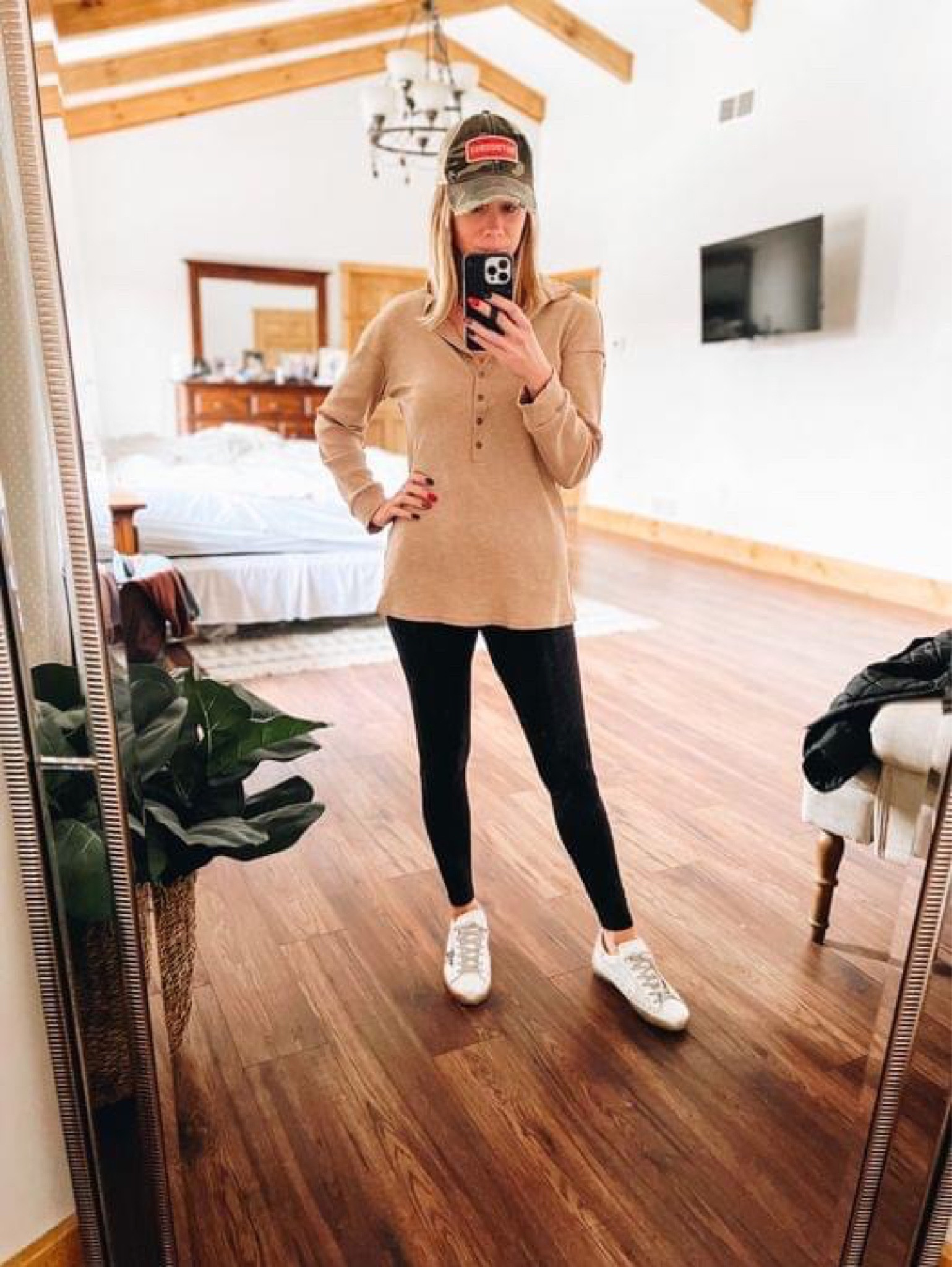 Give them pumpkin to talk about.. check out this outfit for fall!! 
Fashionablylatemom 
Buttery soft leggings 
Golden goose sneakers 
Tan long sleeve sweatshirt 
Fall Fashion 

#LTKstyletip #LTKshoecrush