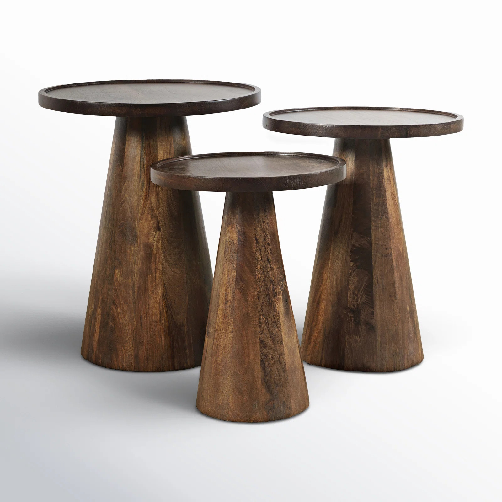 Joss & Main Jean Solid Wood Tray Top Pedestal End Table & Reviews | Wayfair | Wayfair North America