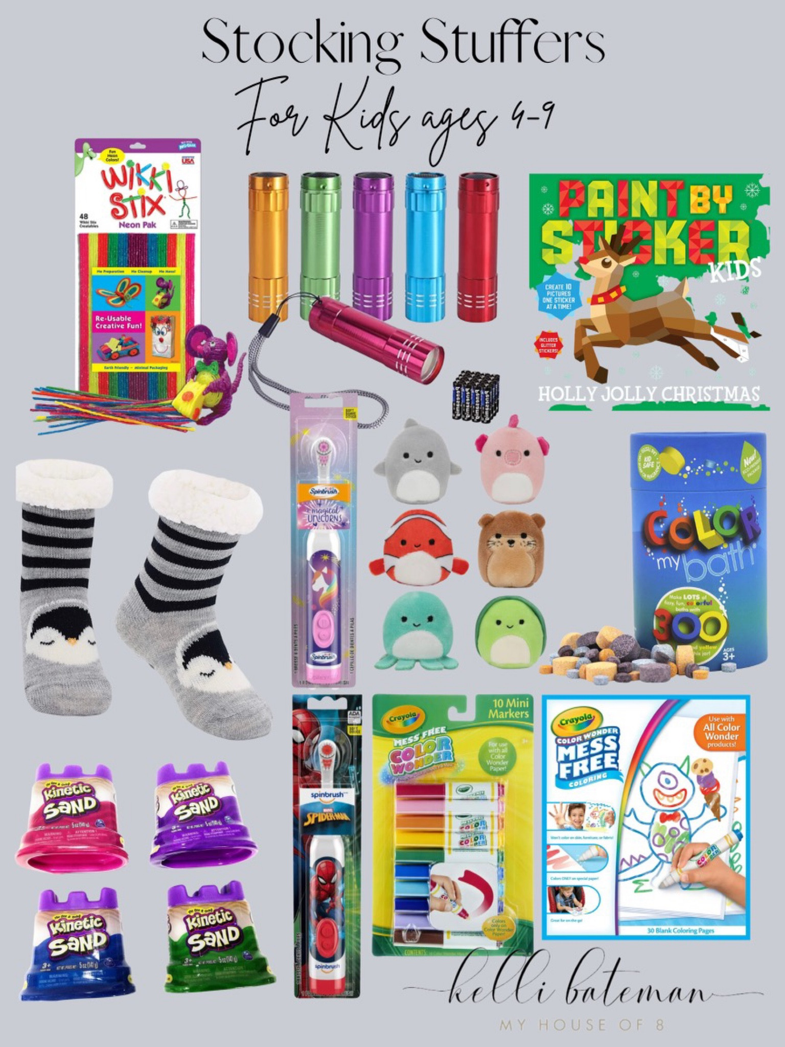 Stocking Stuffers for kids ages 4-9 
#kidspresents #stockingstuffers

#LTKGiftGuide #LTKkids #LTKHoliday